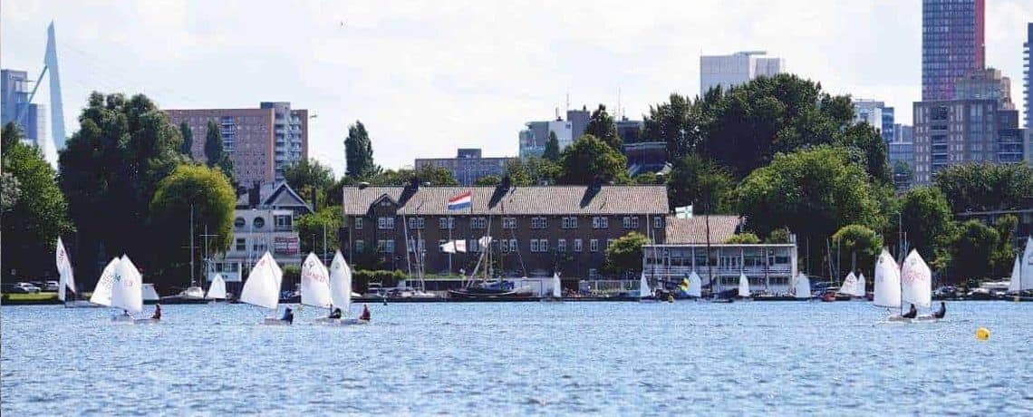 Jeugd-zeilles in het zicht van de vereniging